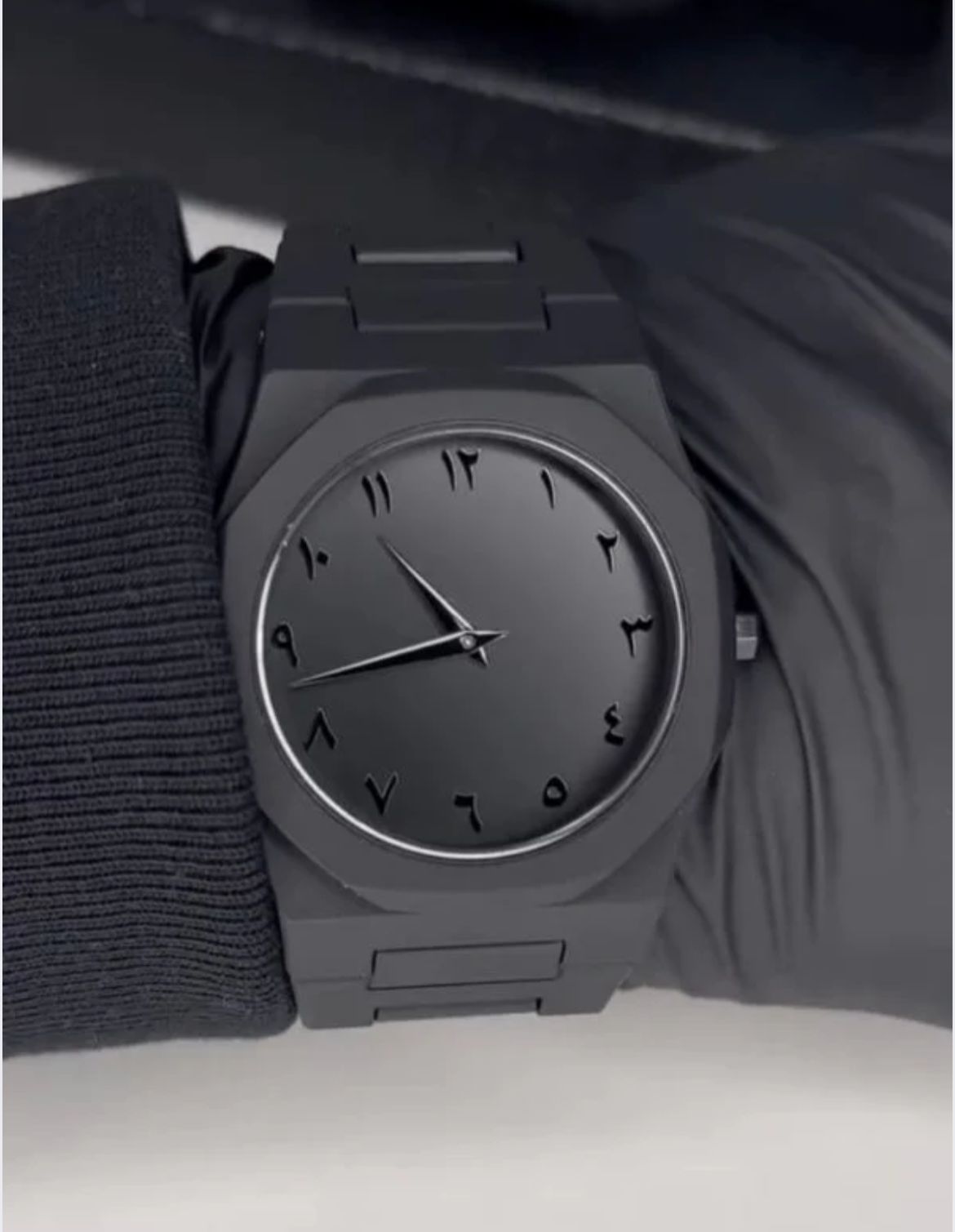 AURA Blackout Watch - Premium, Slim & Stylish Men's Wrist Watch