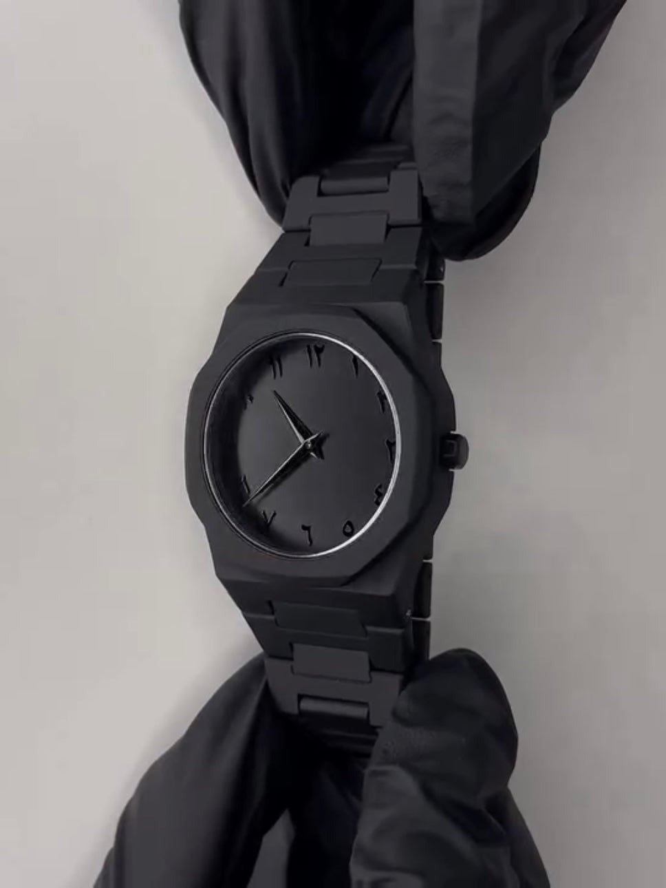 AURA Blackout Watch - Premium, Slim & Stylish Men's Wrist Watch