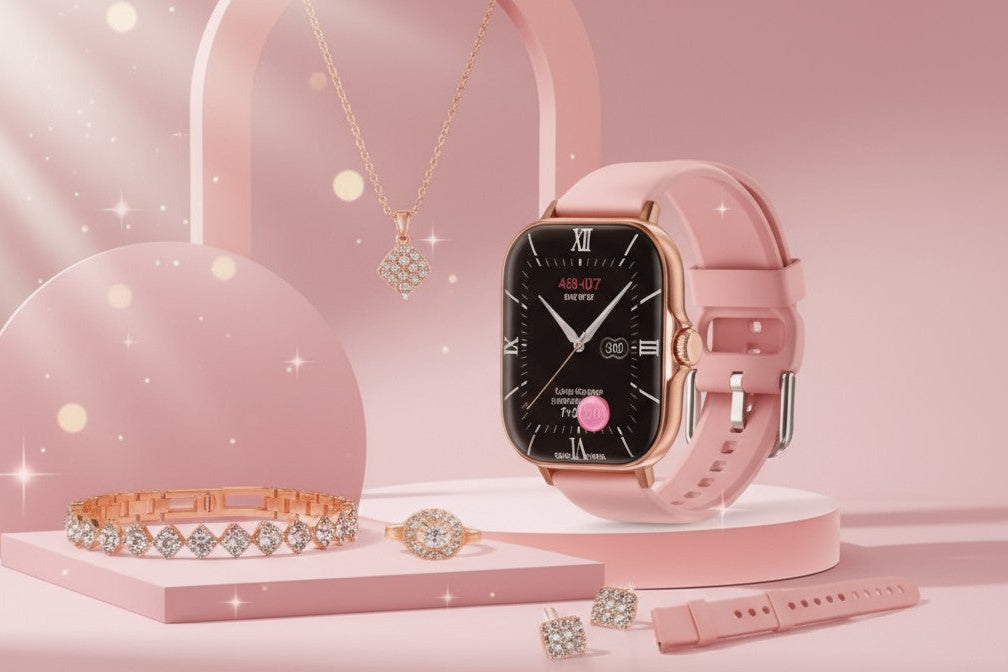 A58 Plus Smart Watch Bracelet – Touch Control Fitness Tracker for Women